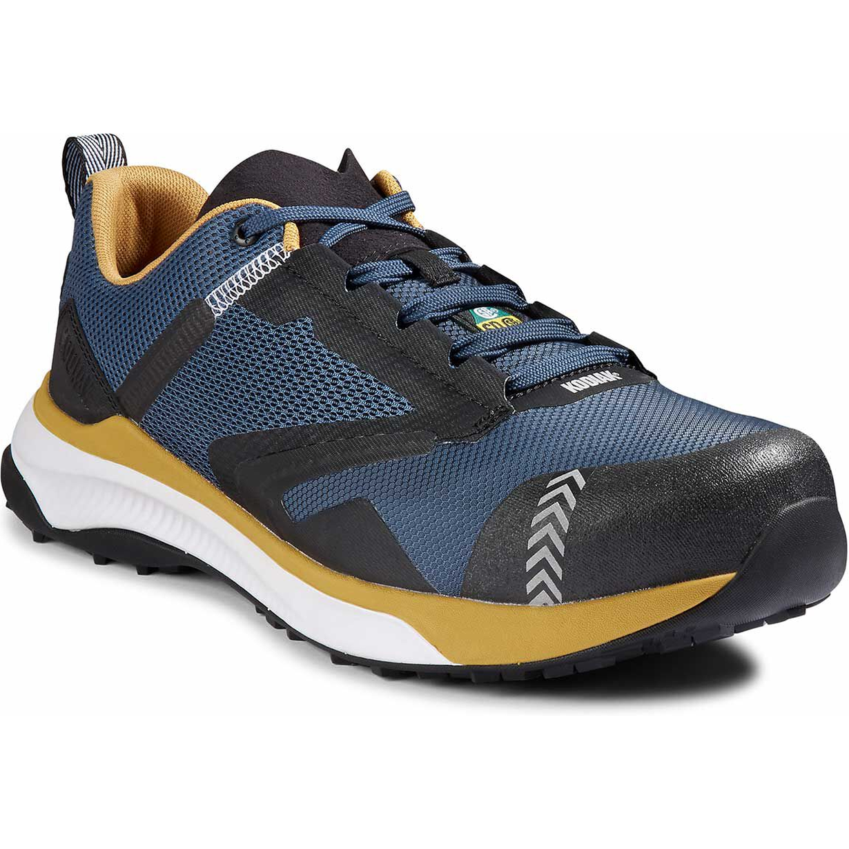 Kodiak Men's Quicktrail Low Composite Toe Athletic Safety Work Shoe -Navy- 4TGZNV 7 / Wide / Navy - Overlook Boots