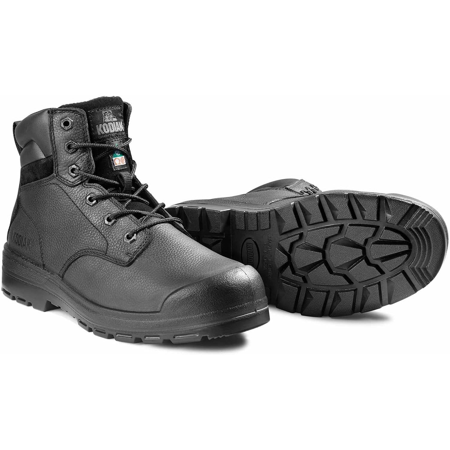 Kodiak Men's Greb 6" Steel Toe Safety Work Boot - Black - 4TH4BK  - Overlook Boots