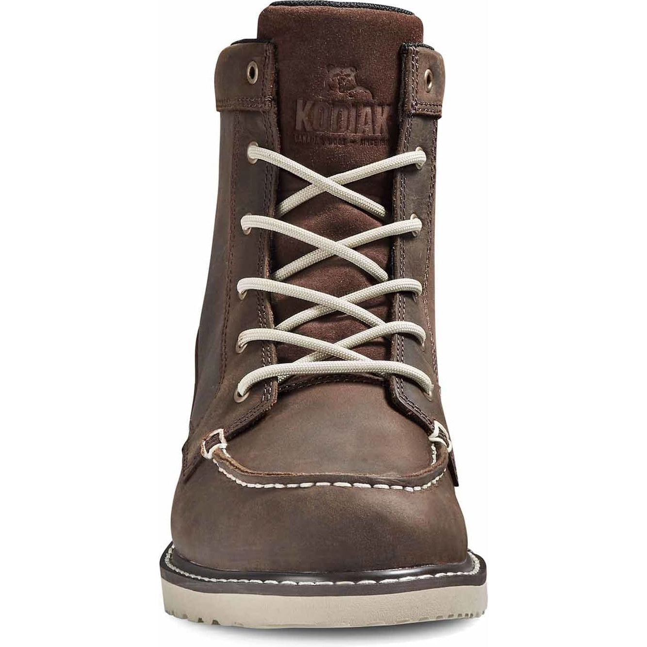 Kodiak Women's Whitton 6" Soft Toe Safety Work Boot -Brown- 4THKDB  - Overlook Boots