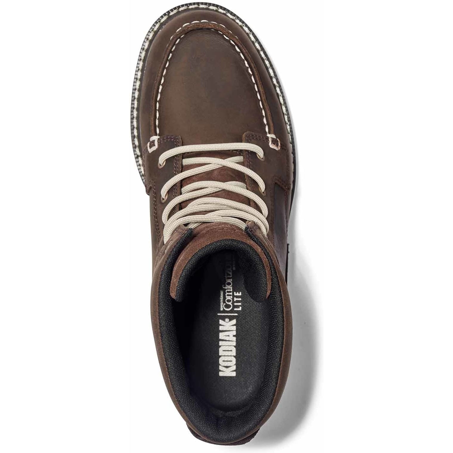 Kodiak Women's Whitton 6" Soft Toe Safety Work Boot -Brown- 4THKDB  - Overlook Boots