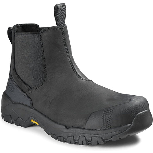 Kodiak Men's Quest Bound Composite Toe Waterproof Chelsea Work Boot -Black- 4THNBK 7 / Wide / Black - Overlook Boots