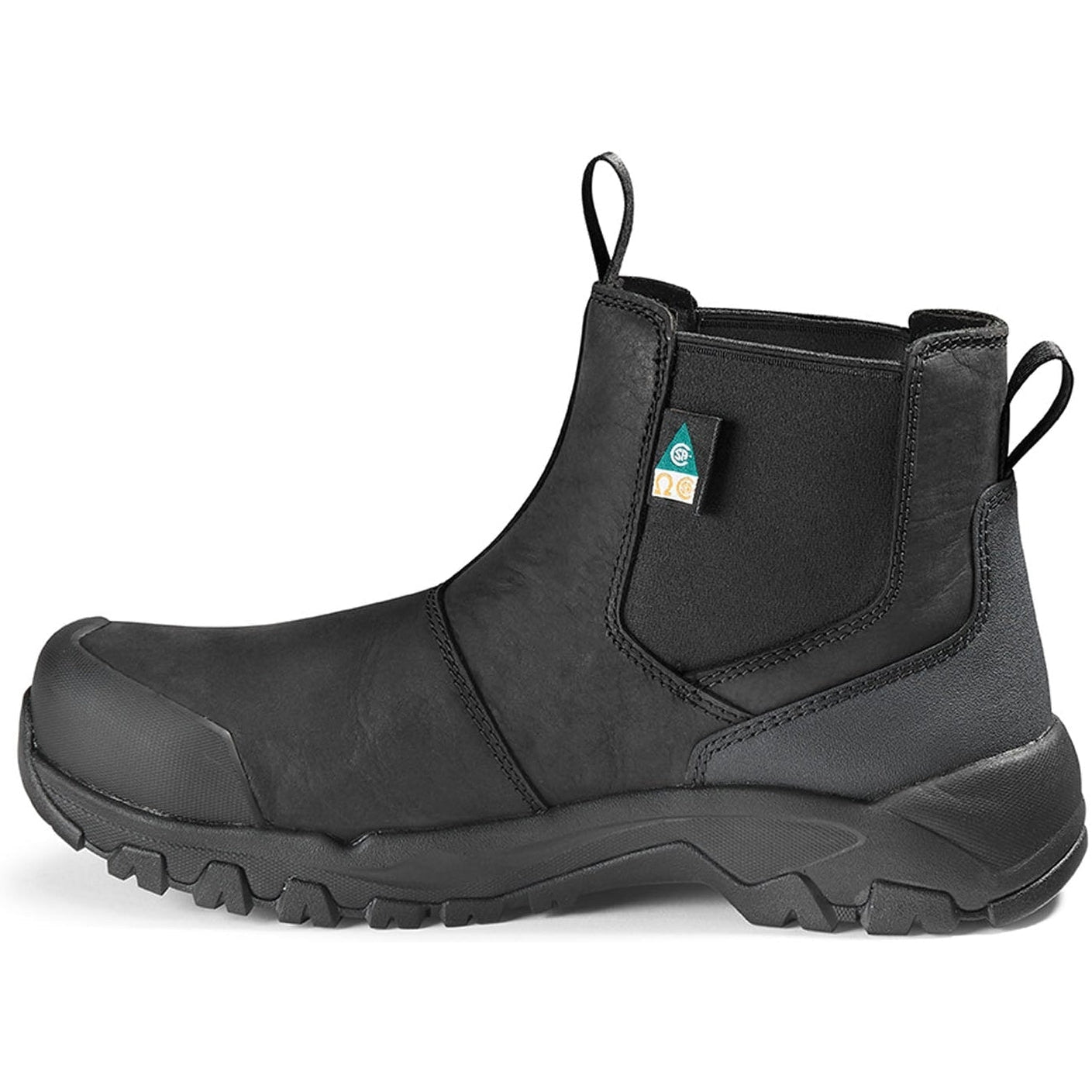 Kodiak Men's Quest Bound Composite Toe Waterproof Chelsea Work Boot -Black- 4THNBK - Overlook Boots