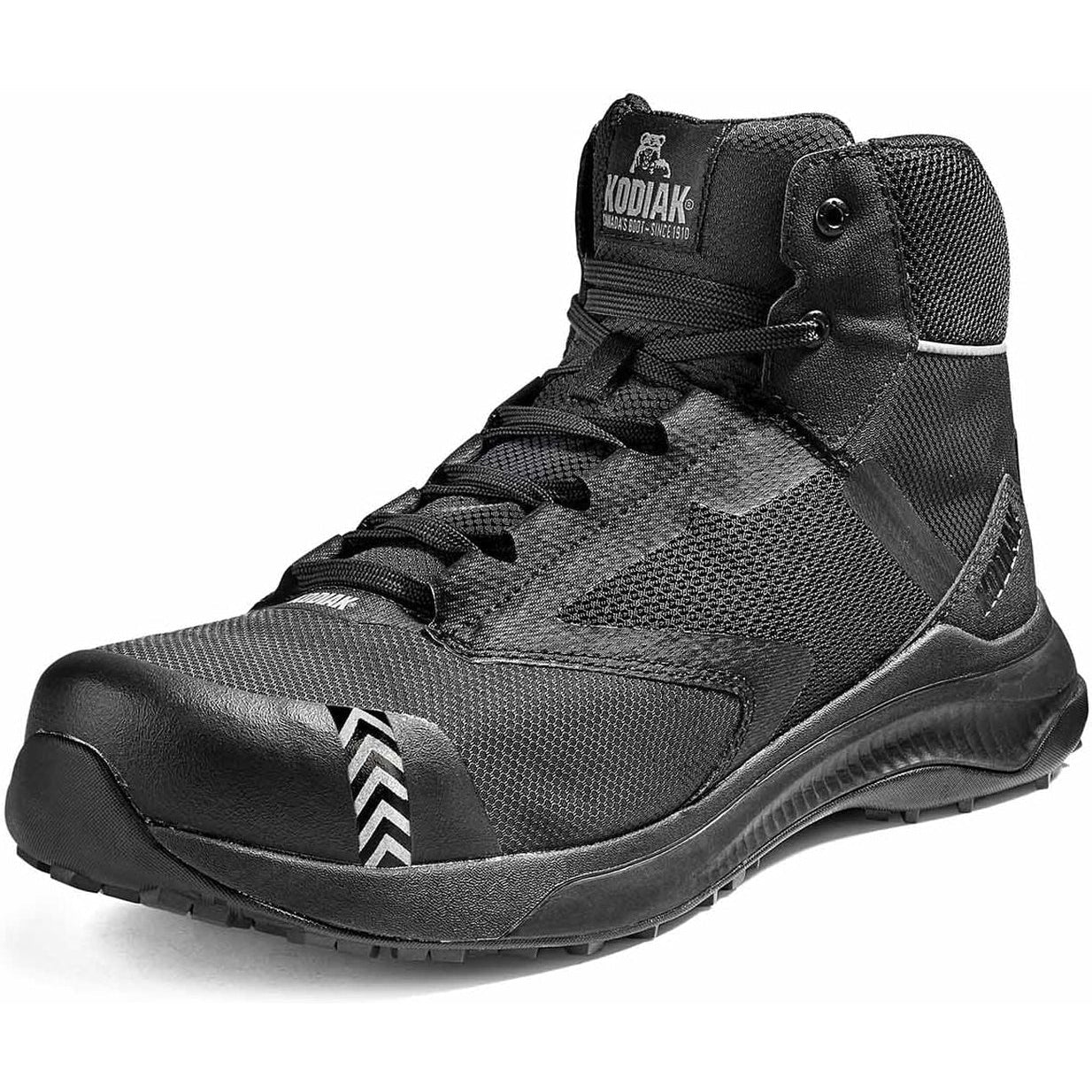 Kodiak Men's Quicktrail Mid Composite Toe Athletic Safety Work Shoe -Black- 4THQBK - Overlook Boots