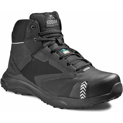 Kodiak Men's Quicktrail Mid Composite Toe Athletic Safety Work Shoe -Black- 4THQBK 7 / Wide / Black - Overlook Boots