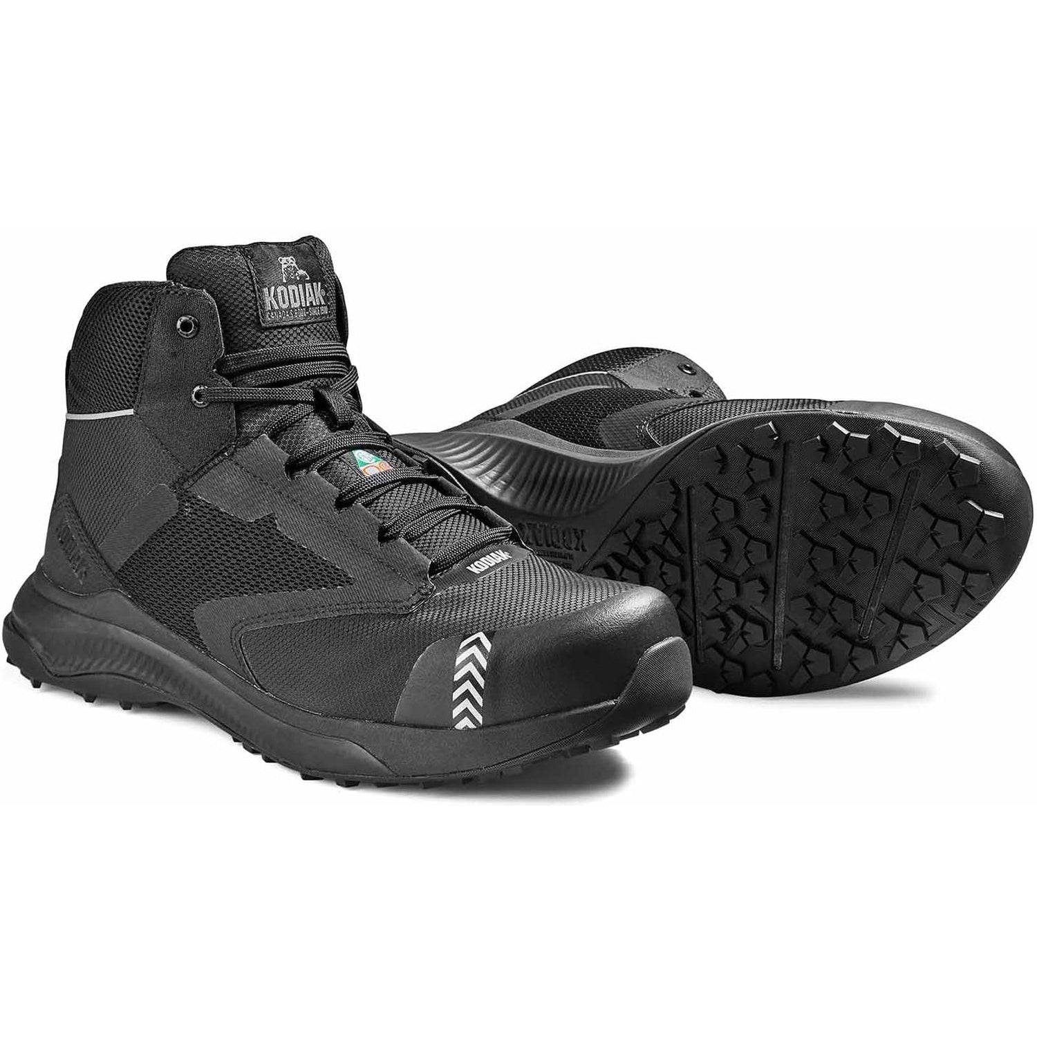 Kodiak Men's Quicktrail Mid Composite Toe Athletic Safety Work Shoe -Black- 4THQBK - Overlook Boots