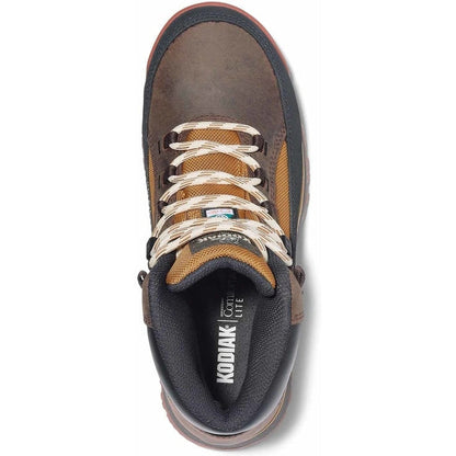 Kodiak Women's Greb Classic Steel Toe Waterproof Hiker Work Boot -Brown- 834YBN - Overlook Boots