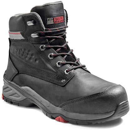Kodiak Men's Crusade 6" Composite Toe Waterproof Hiker Safety Work Boot -Black- K4NKBK 7 / Wide / Black - Overlook Boots