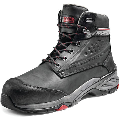 Kodiak Men's Crusade 6" Composite Toe Waterproof Hiker Safety Work Boot -Black- K4NKBK - Overlook Boots