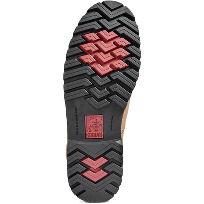 Kodiak Men's Mckinney Composite Toe Waterproof Chelsea Safety Work Boot -Brown- K4TCBN - Overlook Boots