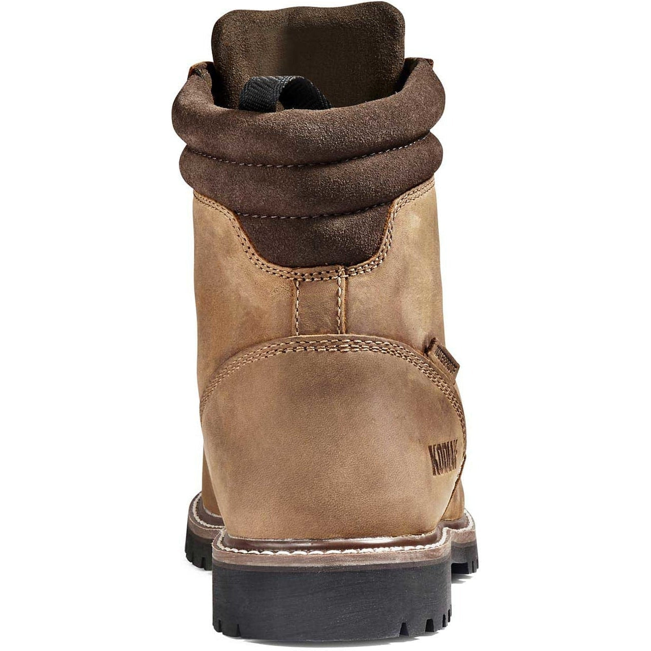 Kodiak Men's Mckinney 6" Composite Toe Waterproof Safety Work Boot -Brown- K4TFBN - Overlook Boots