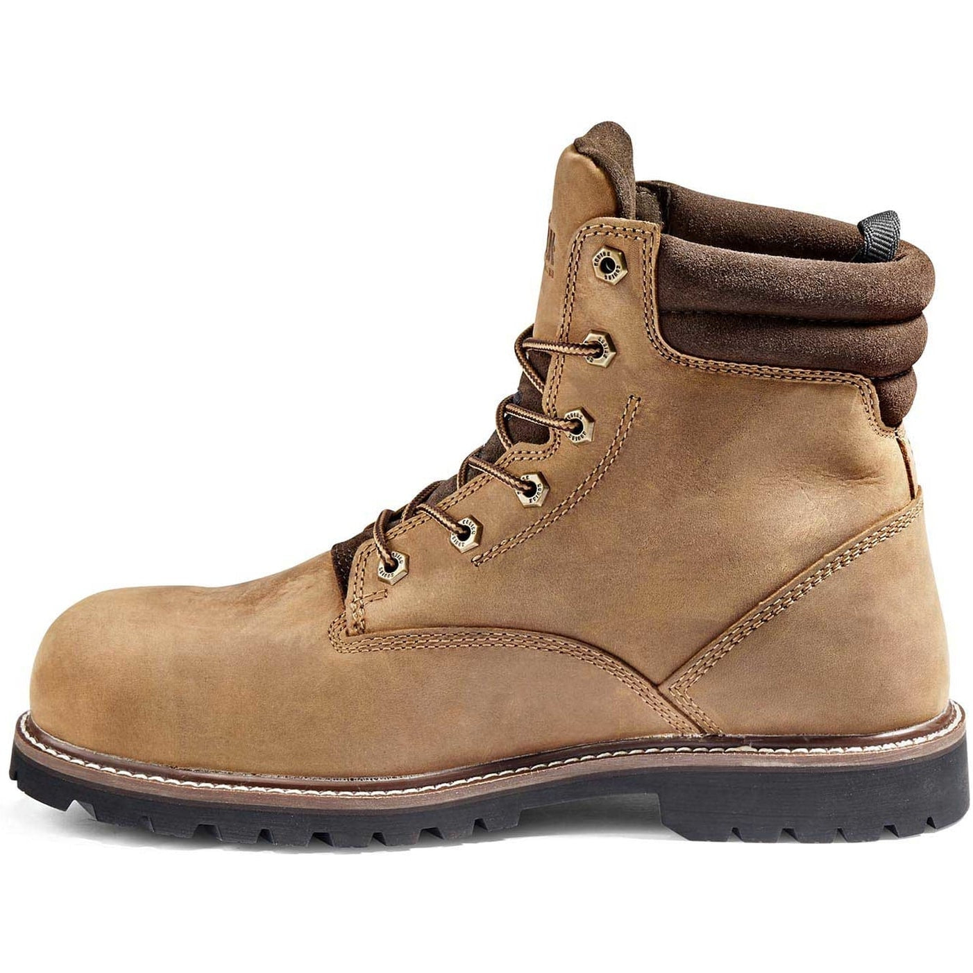 Kodiak Men's Mckinney 6" Composite Toe Waterproof Safety Work Boot -Brown- K4TFBN - Overlook Boots
