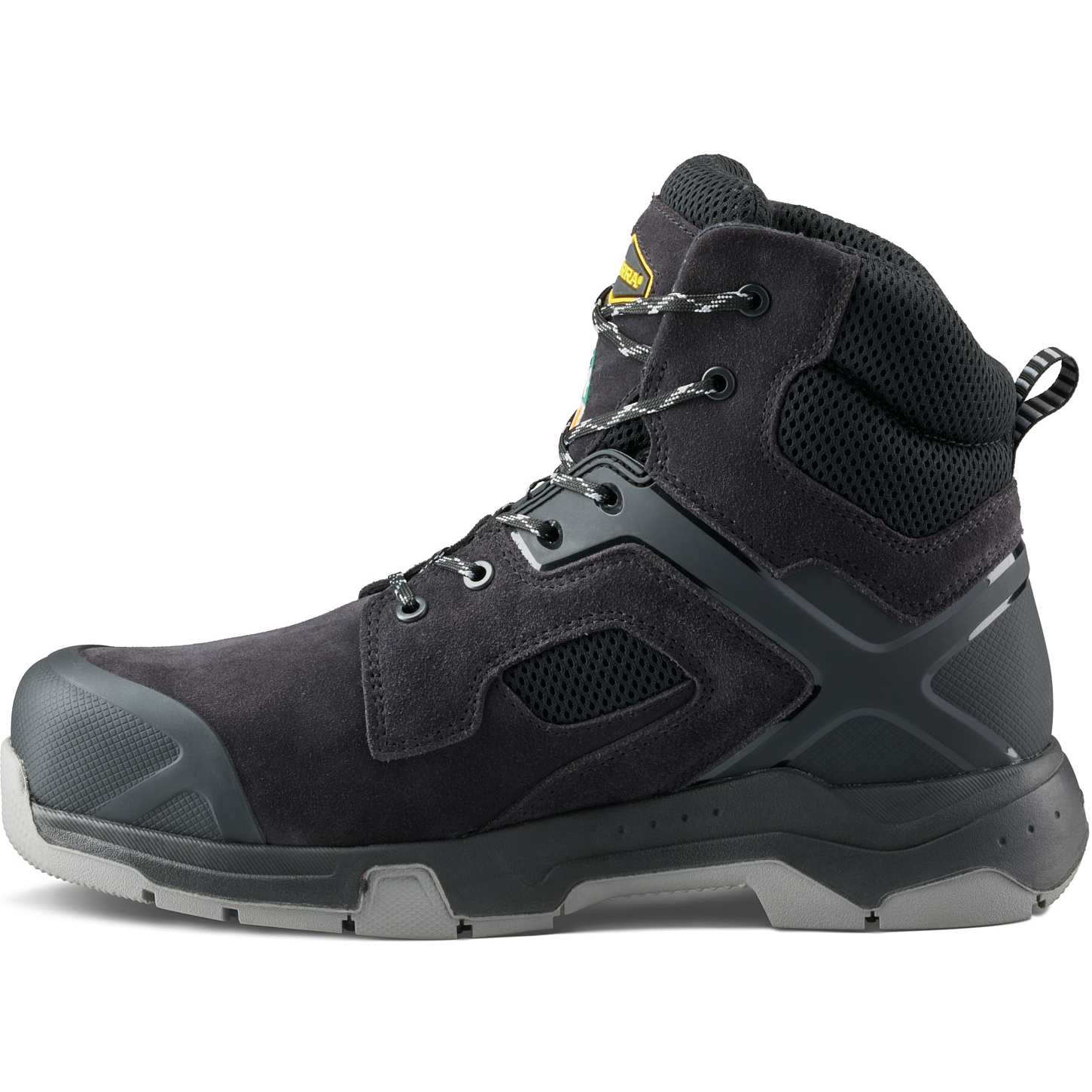 Terra Men's Cobalt 6" Composite Toe Waterproof Safety Work Boot - Black - 1279BK - Overlook Boots