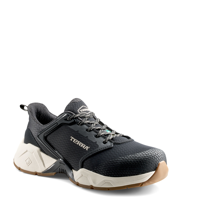 Terra Men's Terra Vector Composite Toe Athletic Safety Work Shoe - Tan - 1298BW 3 / Wide / Tan - Overlook Boots