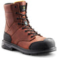Terra Men's Patton 8" Alloy Toe Waterproof Safety Work Boot -Brown- 4NS5BN 3 / Medium / Brown - Overlook Boots