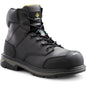 Terra Men's Patton 6" Alloy Toe Waterproof Safety Work Boot -Black- 4NS6BK 7 / Wide / Black - Overlook Boots