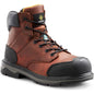 Terra Men's Patton 6" Alloy Toe Waterproof Safety Work Boot -Brown- 4NS6BN 3 / Medium / Brown - Overlook Boots