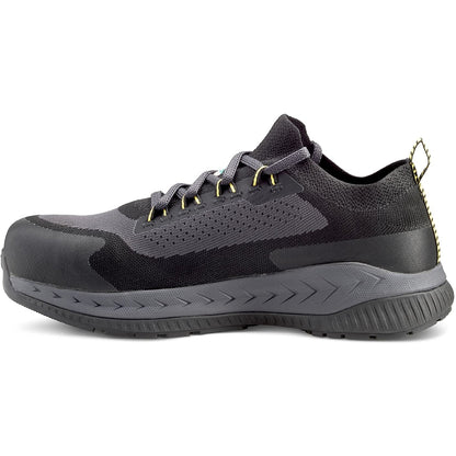 Terra Men's Eclipse Composite Toe Slip Resistant Athletic Work Shoe -Black- 4T8NBY - Overlook Boots