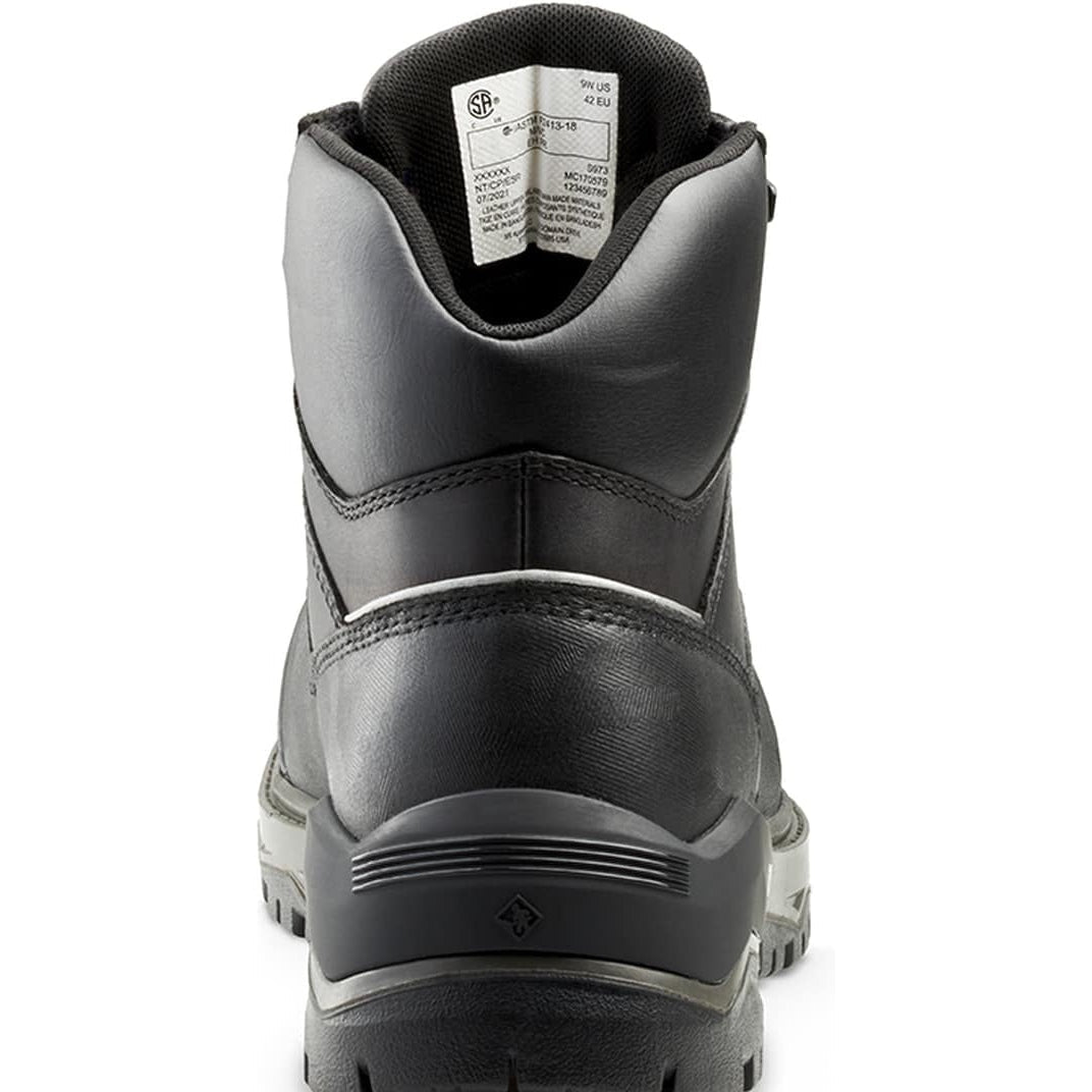 Terra Men's Gantry 6" Nano Composite Toe Waterproof Work Boot -Black- 4T8VBK - Overlook Boots