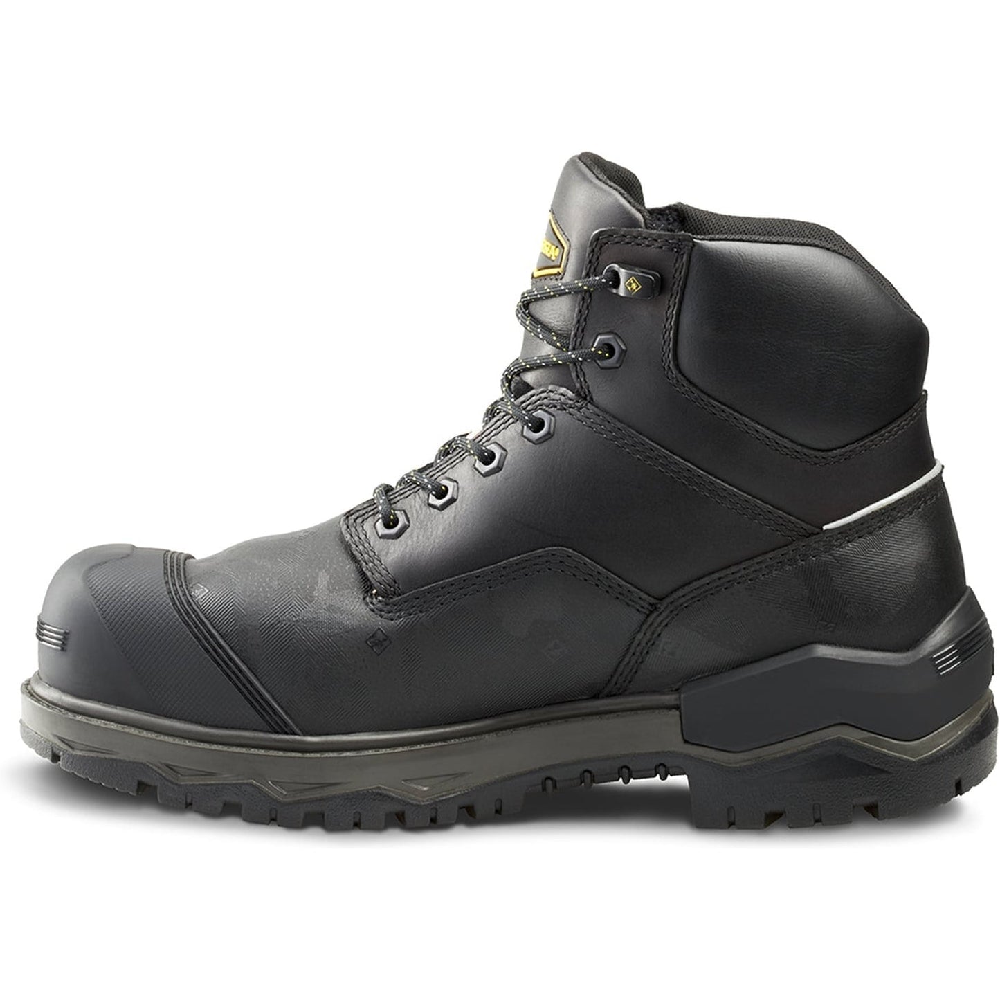 Terra Men's Gantry 6" Nano Composite Toe Waterproof Work Boot -Black- 4T8VBK - Overlook Boots