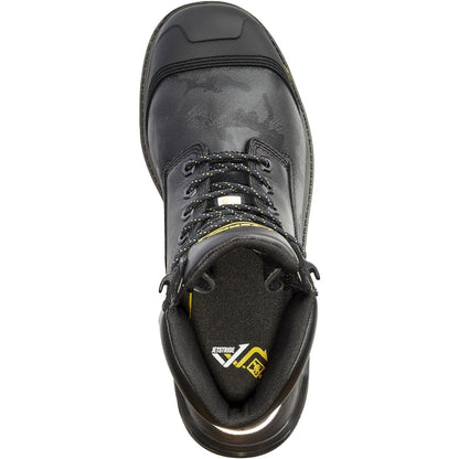 Terra Men's Gantry 6" Nano Composite Toe Waterproof Work Boot -Black- 4T8VBK - Overlook Boots