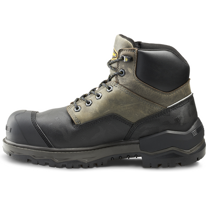 Terra Men's Gantry 6" Nano Composite Toe Waterproof Work Boot -Gray- 4T8VGY - Overlook Boots