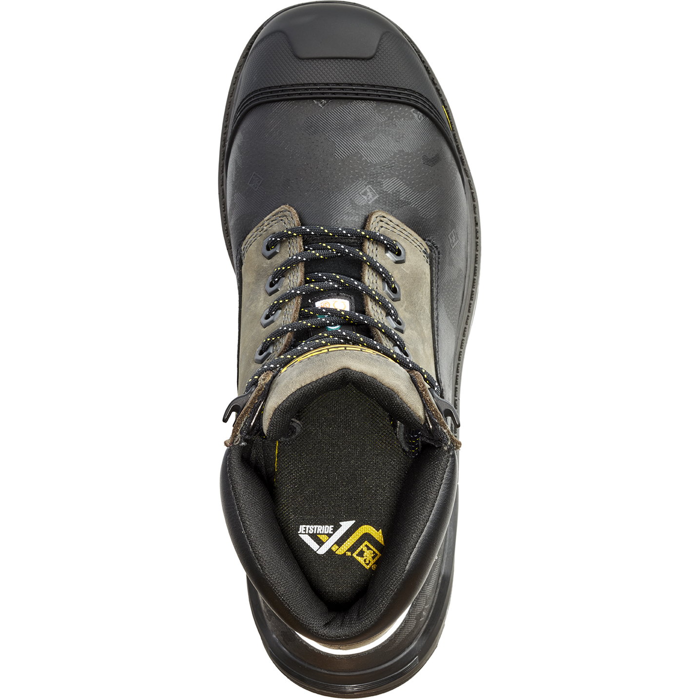 Terra Men's Gantry 6" Nano Composite Toe Waterproof Work Boot -Gray- 4T8VGY - Overlook Boots