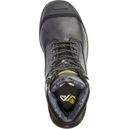 Terra Men's Gantry LXI 8" Nano Composite Toe Waterproof Work Boot -Black- 4TAXBK - Overlook Boots