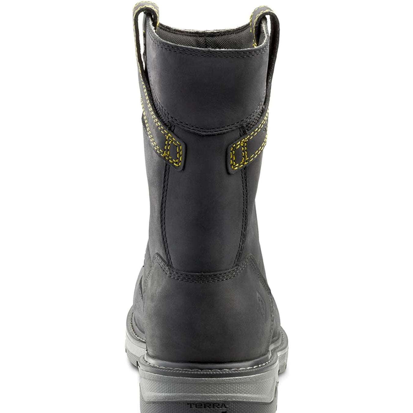 Terra Men's Patton Alloy Toe Waterproof Pull-On Safety Work Boot -Black- 4TCBBK - Overlook Boots