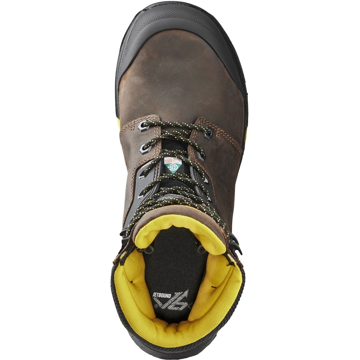 Terra Men's Carbine 8" Composite Toe Waterproof Safety Work Boot -Brown- 4TCRBN - Overlook Boots