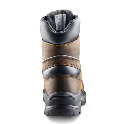 Terra Men's Terra Gantry LXI 8" Composite Toe Waterproof 400G Safety Work Boot - Brown - 8398DB - Overlook Boots