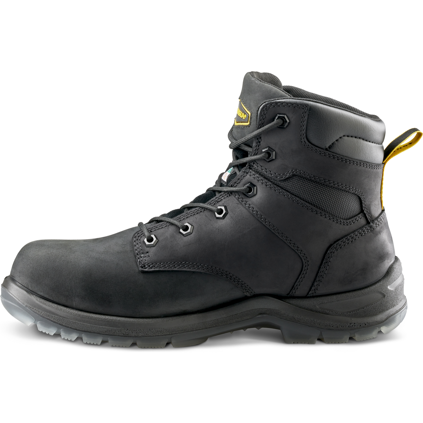 Terra Men's Byrne 6" Composite Toe Waterproof Safety Work Boot- Black- 839BBK - Overlook Boots