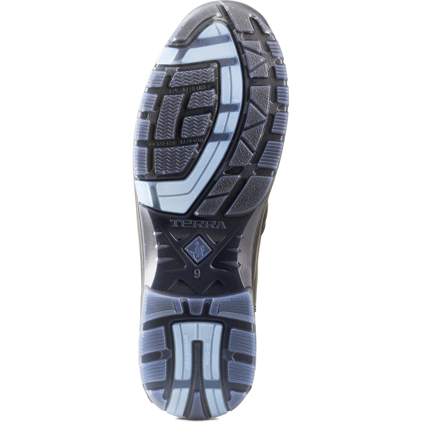 Terra Men's Byrne 6" Composite Toe Waterproof Safety Work Boot- Black- 839BBK - Overlook Boots