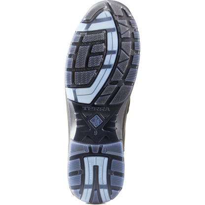 Terra Men's Byrne 6" Composite Toe Waterproof Safety Work Boot- Black- 839BBK - Overlook Boots