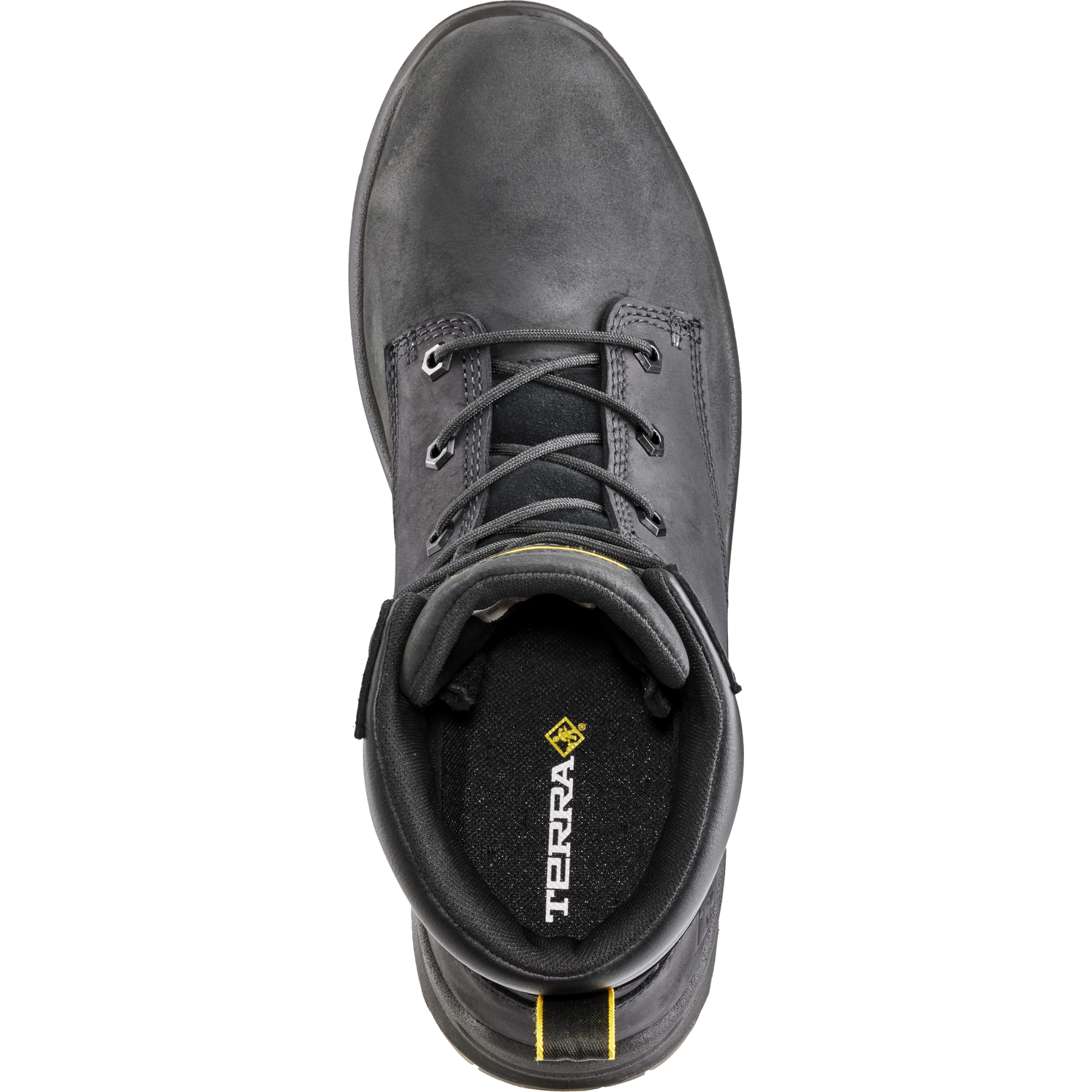 Terra Men's Byrne 6" Composite Toe Waterproof Safety Work Boot- Black- 839BBK - Overlook Boots