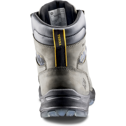 Terra Men's Byrne 6" Composite Toe Waterproof Safety Work Boot- Gray- 839BGY - Overlook Boots