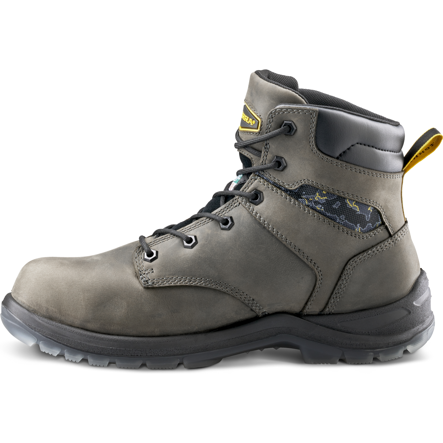 Terra Men's Byrne 6" Composite Toe Waterproof Safety Work Boot- Gray- 839BGY - Overlook Boots