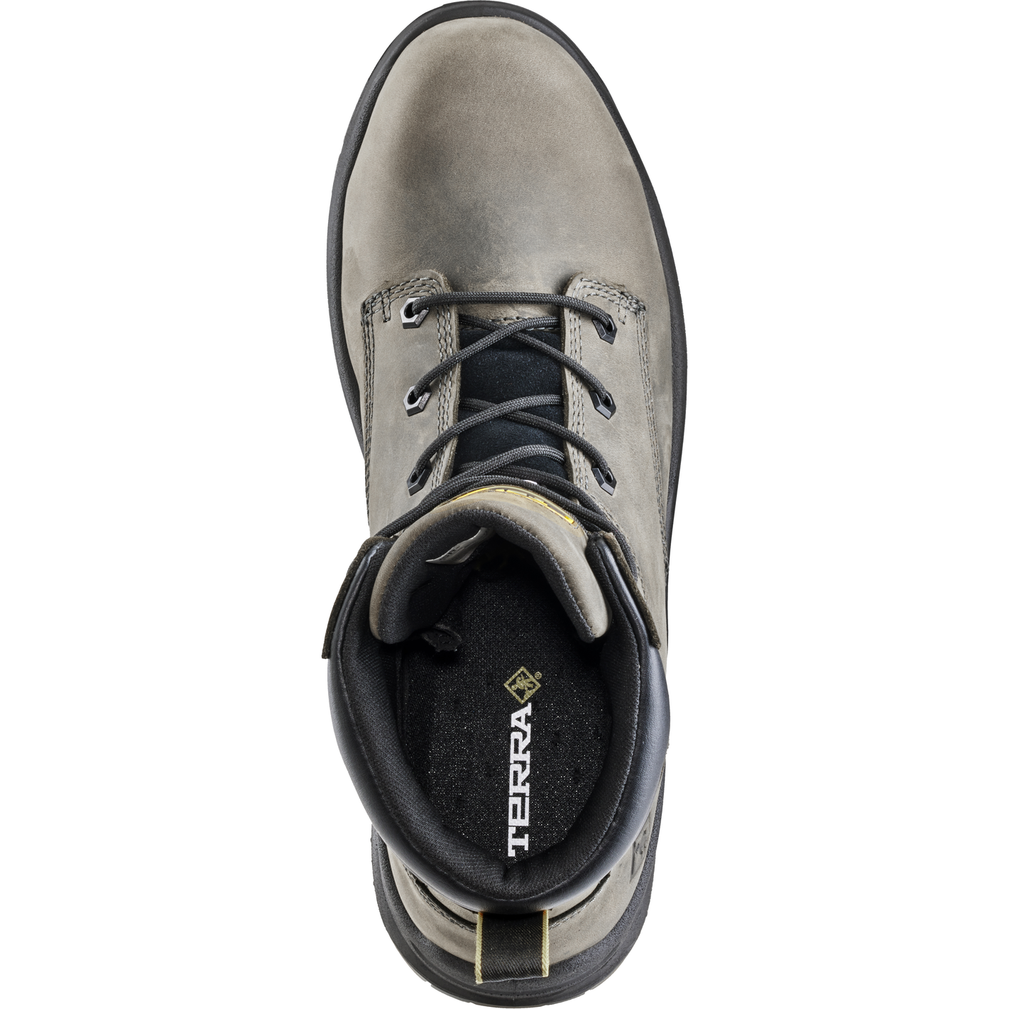 Terra Men's Byrne 6" Composite Toe Waterproof Safety Work Boot- Gray- 839BGY - Overlook Boots