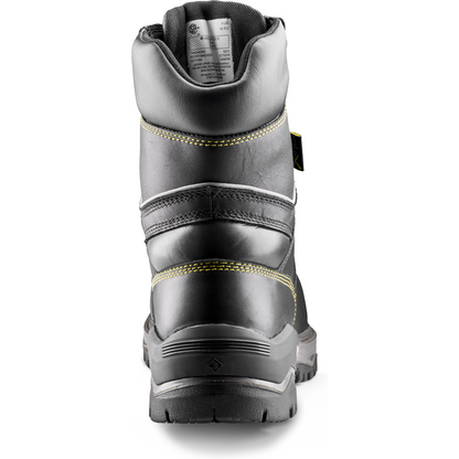 Terra Men's Gantry 8" Composite Toe Waterproof Met Guard Safety Work Boot- Black- 839CBK - Overlook Boots