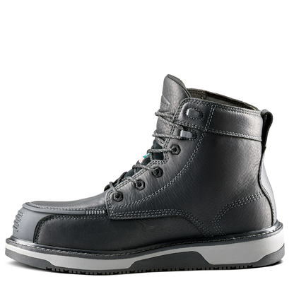 Terra Men's Ironstone 6" Composite Toe Waterproof Safety Work Boot- Black- 839GBK - Overlook Boots