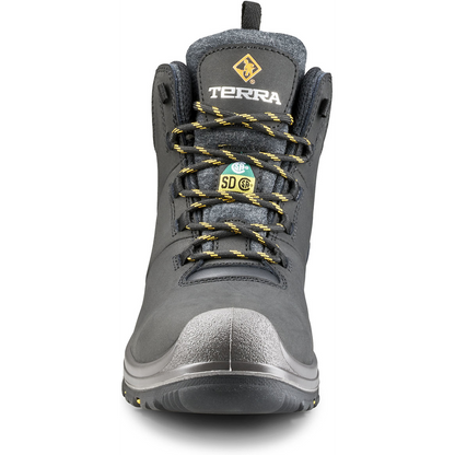 Terra Women's Findlay 6" Composite Toe Waterproof Composite Toe Work Boot- Black- 839LBK - Overlook Boots