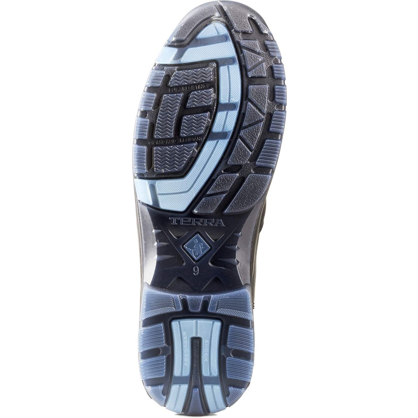 Terra Men's Murphy 6" Composite Toe Pull On Waterproof Safety Work Boot -Black- R4NRBK - Overlook Boots