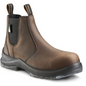 Terra Men's Murphy 6" Composite Toe Waterproof Pull On Safety Work Boot- Brown- R4NRDB 3 / Wide / Dark Brown - Overlook Boots