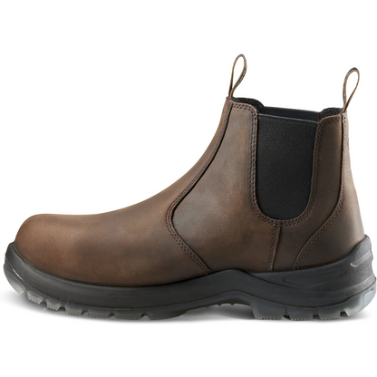 Terra Men's Murphy 6" Composite Toe Waterproof Pull On Safety Work Boot- Brown- R4NRDB - Overlook Boots
