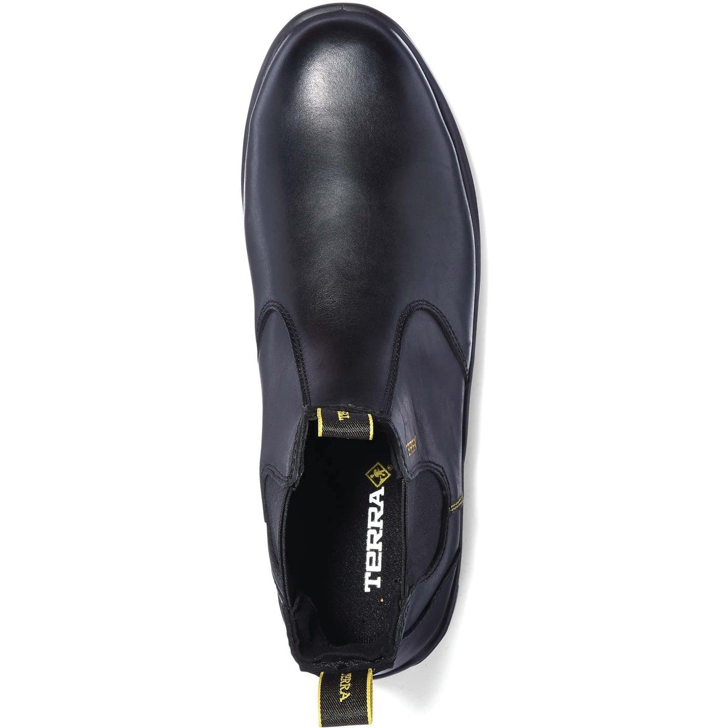 Terra Men's Murphy 6" Soft Toe Waterproof Chelsea Work Boot -Black- R4NSBK - Overlook Boots