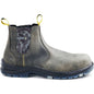 Terra Men's Murphy 6" Soft Toe Pull On Waterproof Work Boot -Gray- R4NSGY 3 / Medium / Gray - Overlook Boots