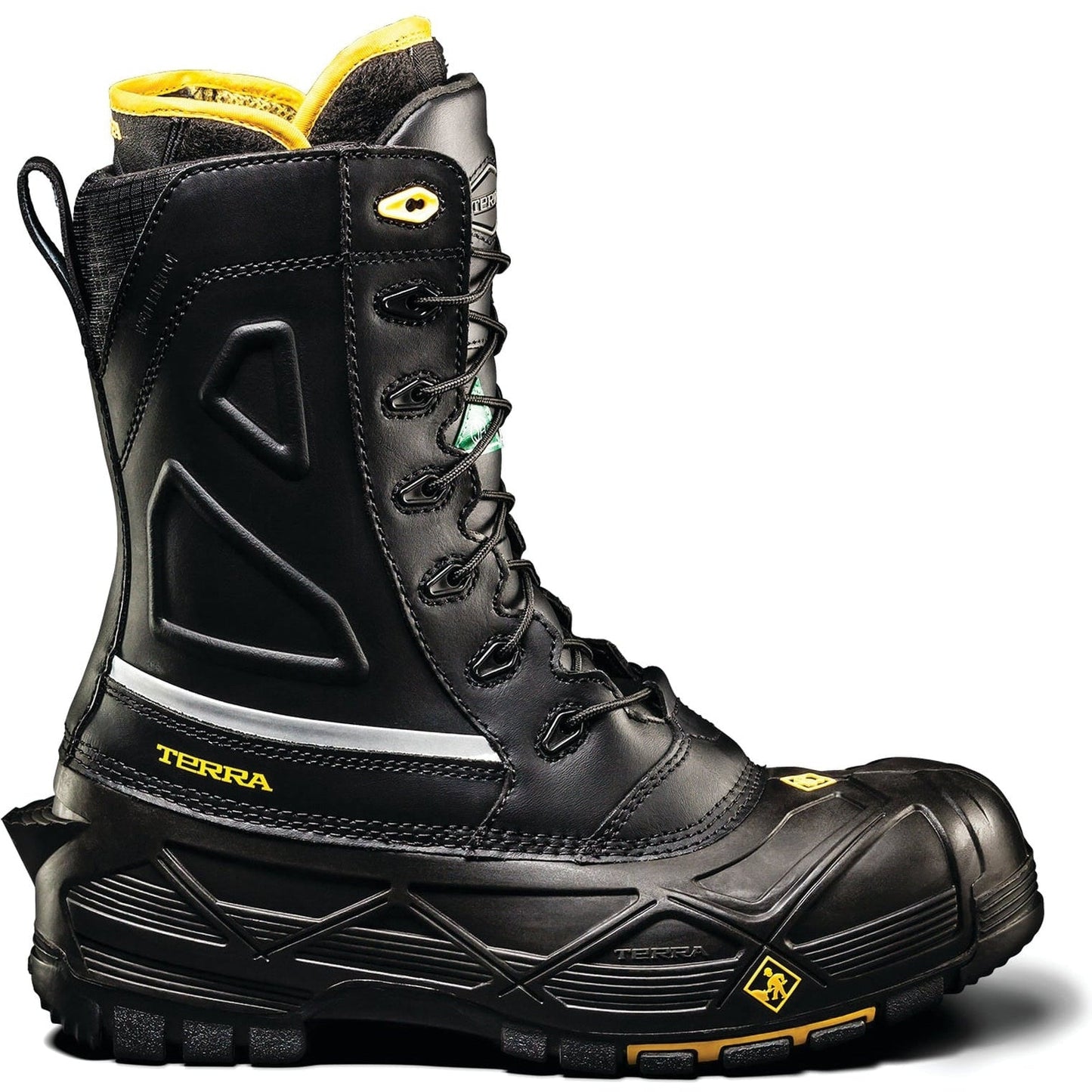 Terra Men's Crossbow Composite Toe Waterproof Winter Pac Safety Work Boot -Black- R5605B - Overlook Boots
