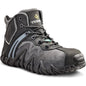 Terra Men's Venom Mid Composite Toe Waterproof Safety Work Shoe -Black- R8285B 6 / Medium / Black - Overlook Boots