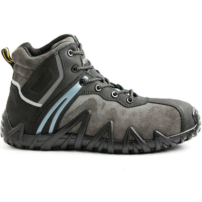 Terra Men's Venom Mid Composite Toe Waterproof Safety Work Shoe -Black- R8285B - Overlook Boots