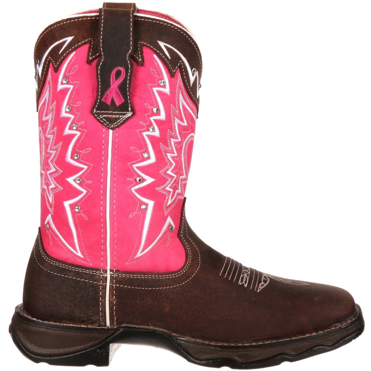 Durango Women's Benefiting Stefanie Spielman Square Toe Western Boot  - Overlook Boots