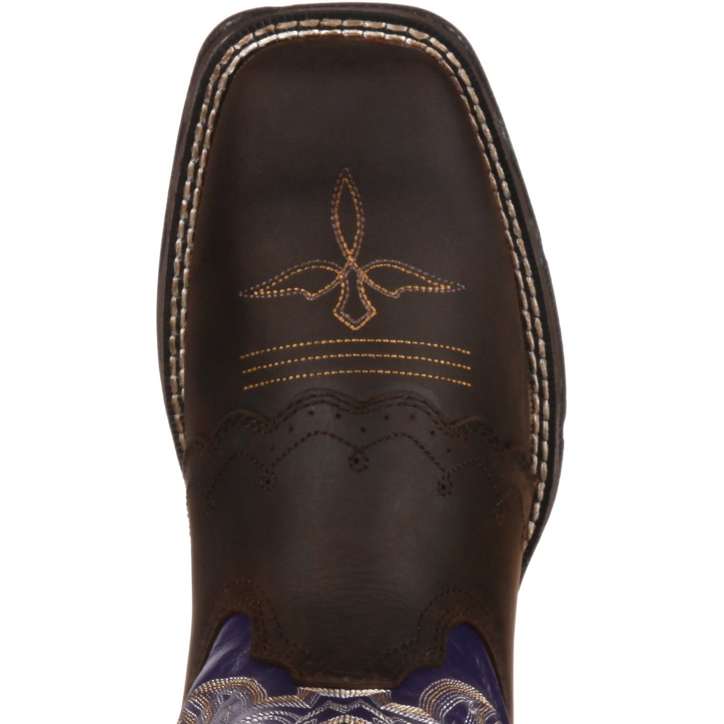 Durango Women's Lady Rebel 10" Square Toe Western Boot- Brown - RD3576  - Overlook Boots